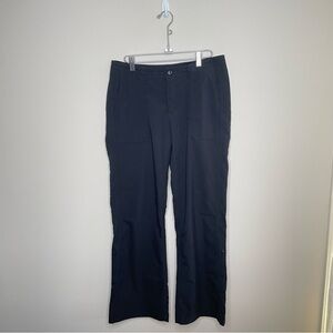Patagonia Lightweight Nylon Hiking Roll Up Pants Black Size 6